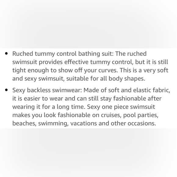 NWT Daci V Neck Halter One Piece Red Bathing Suit Size 18W - Picture 12 of 13